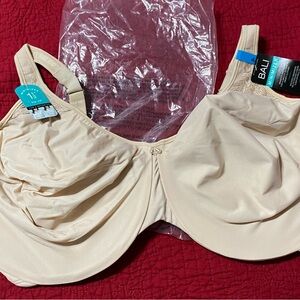 BNWT Bali Minimizer Bra - 44DDD - Soft Taupe
